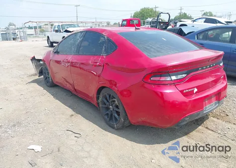 2013 Dodge Dart Sxt from USA, damaged, VIN 1C3CDFBA5DD290152